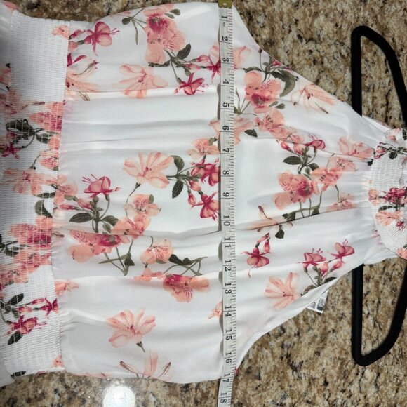 White House Black Market Elegant Floral Dress NWT Sz 10 - Picture 6 of 7